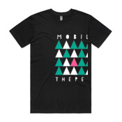 Regular Geo Print Teal/white